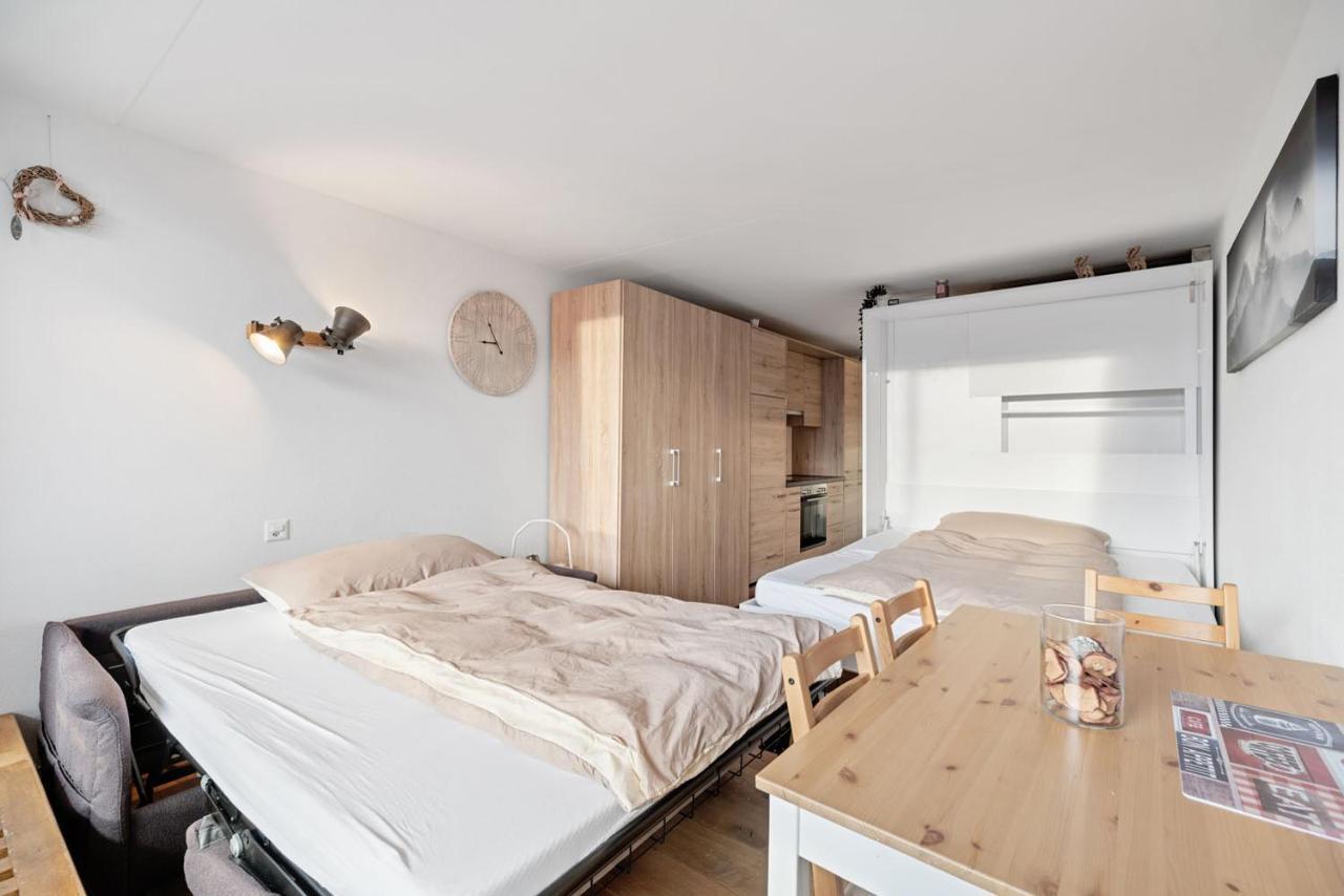 Chaleureux Studio A Anzere, Accessible A Ski, Proche De Tout Exterior foto